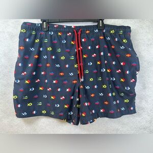 Nautical Flag Swim Trunk Yacht Blue‎ by Southern Tide XXL 6 In Inseam H15